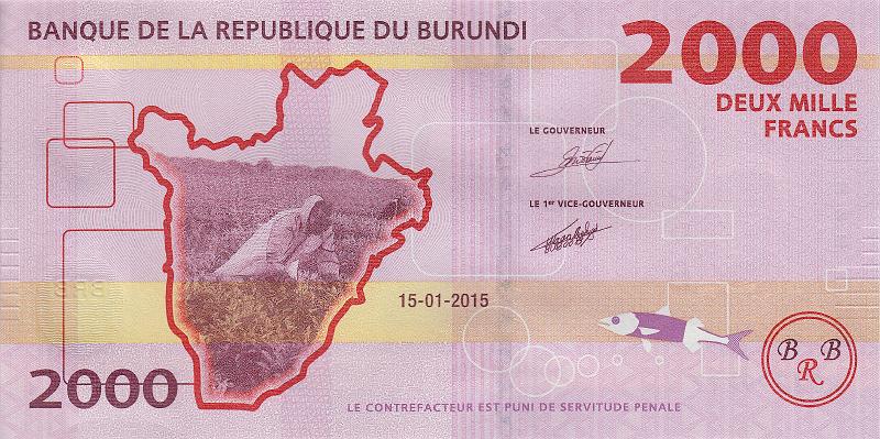 BUR_04_B.JPG - Burundi, 2000 francs, UNC.