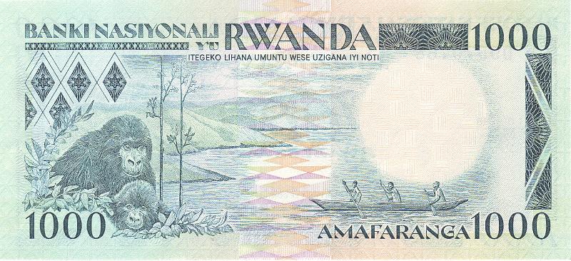 RWN_01_B.JPG - Rwanda, 1000 francs, UNC.