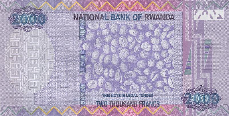 RWN_03_B.JPG - Rwanda, 2000 francs, UNC.