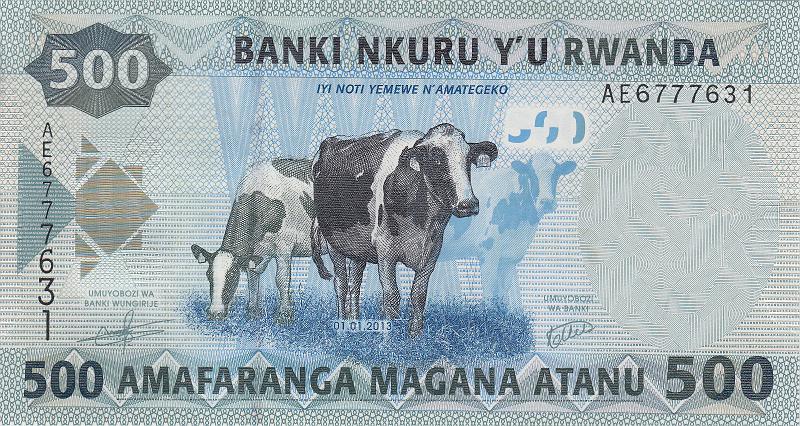 RWN_05_A.JPG - Руанда, 2008г., 500 франков.