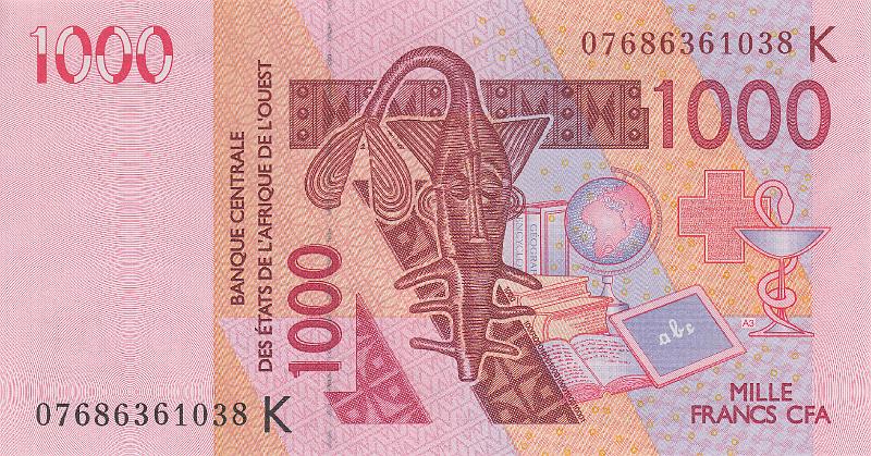 SNG_03_A.JPG - Сенегал (Западноафриканский валютный союз), 2003г., 1000 франков.
