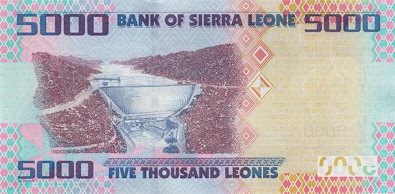 SRL_02_B.JPG - Sierra Leone, 5 000 leones, UNC.