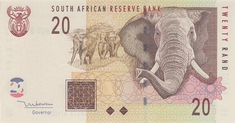SAR_03_A.JPG - Южно-Африканская Республика, 2005г., 20 рандов.