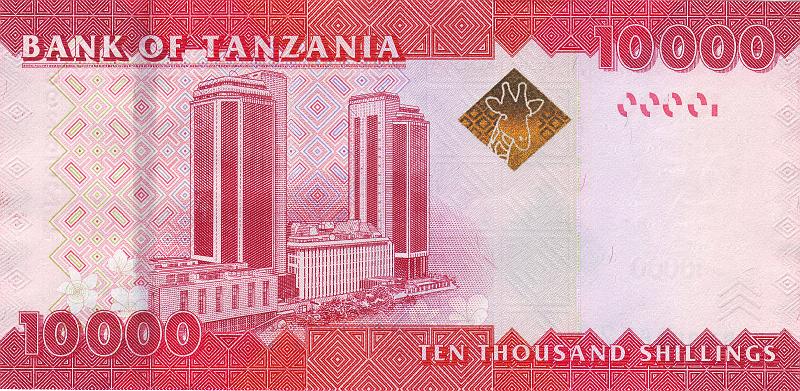 TAN_06_B.JPG - Tanzania, 10000 shillings, UNC.