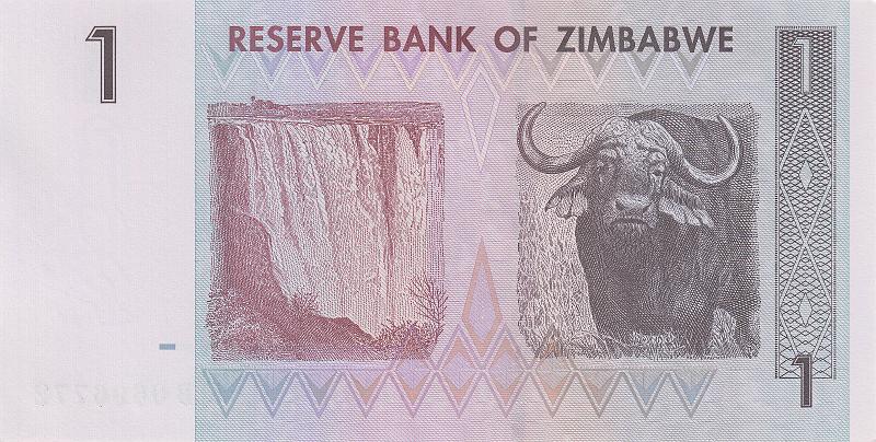 ZMB_06_B.JPG - Zimbabwe, 1 dollar, UNC.