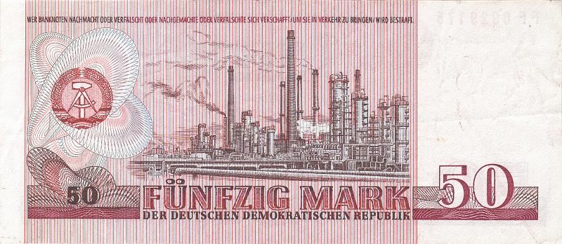 GER_03_B.JPG - Germany (DDR/East Germany), 50 mark, XF.