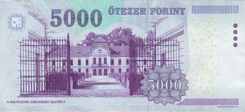 VNG_01_B.JPG - Hungary, 5000 forints, aUNC.