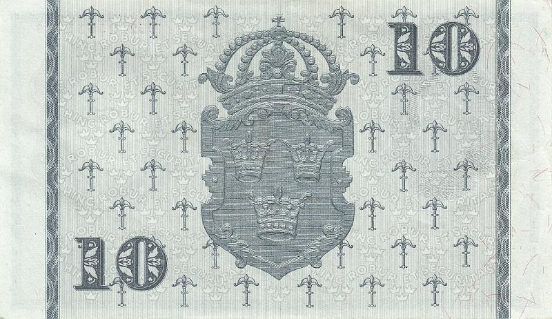 SWE_10_B.JPG - Sweden, 10 krones, aUNC.