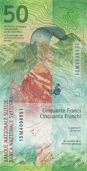 SWI_04_B.JPG - Switzerland, 50 francs, aUNC.