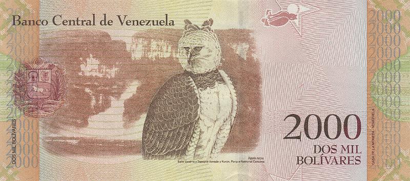 VNZ_17_B.JPG - Venezuela (Bolivarian Republic of Venezuela), 2000 bolivares, UNC.