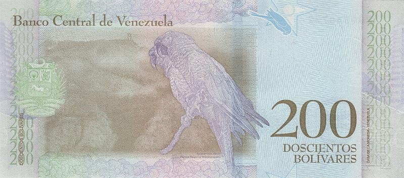 VNZ_19_B.JPG - Venezuela (Bolivarian Republic of Venezuela), 200 bolivares, UNC.